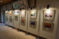 四季の写真展示の様子