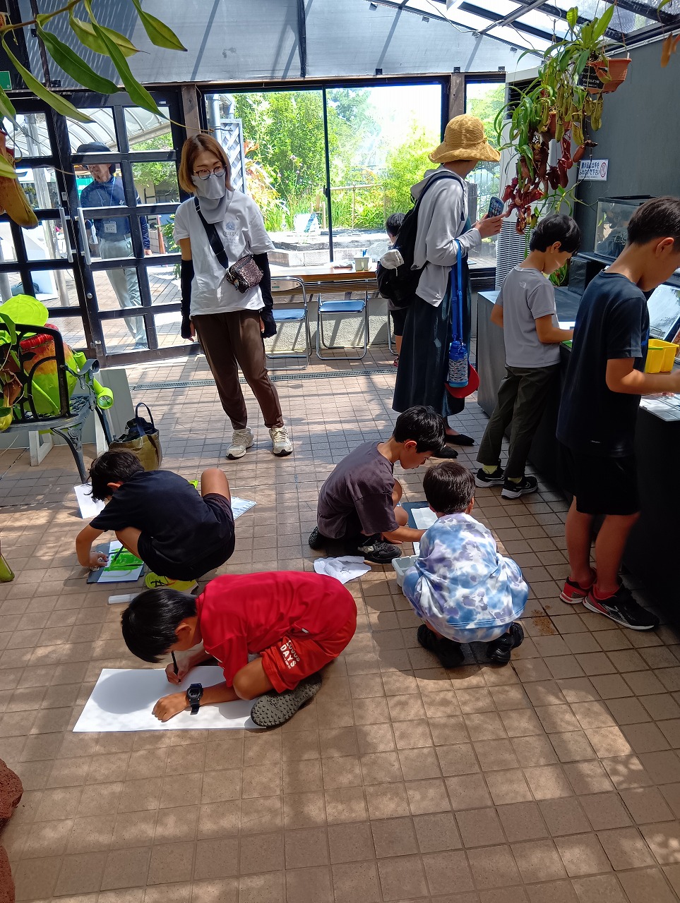 岩田健三郎植物画教室2025お絵描き実践